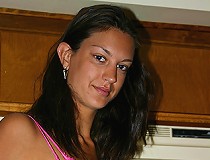 Brunette interracial marked sucks black eats sperm