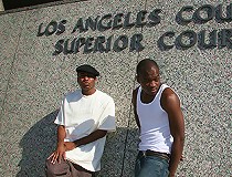 Hot cougar MILF fucks 2 young blacks interracial