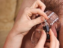 Interracial threesome makes a cuckold an angry camper